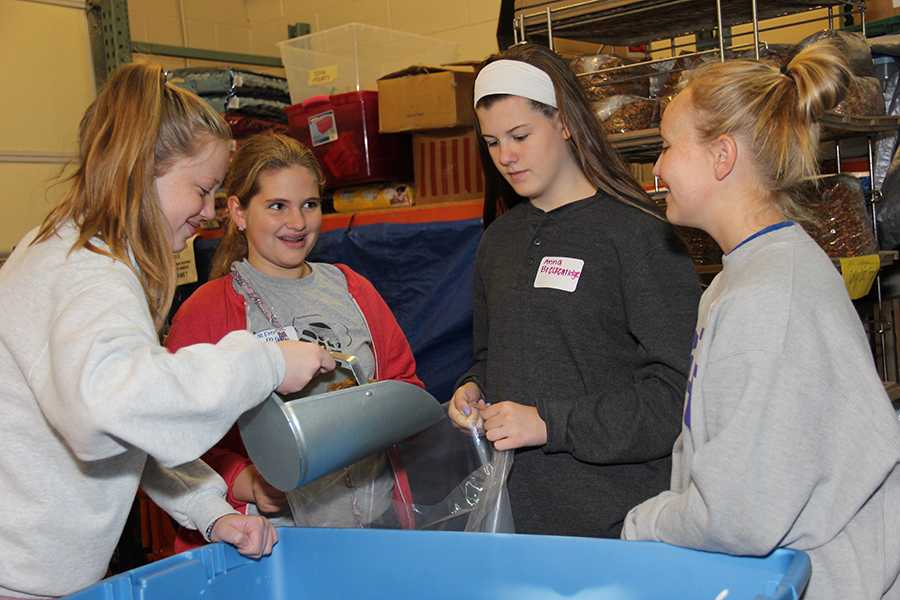 Freshmen Make a Difference Through Service