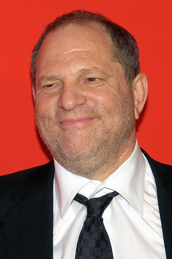 Harvey Weinstein poses on the red carpet  at the 2010 Time 100 Gala. 