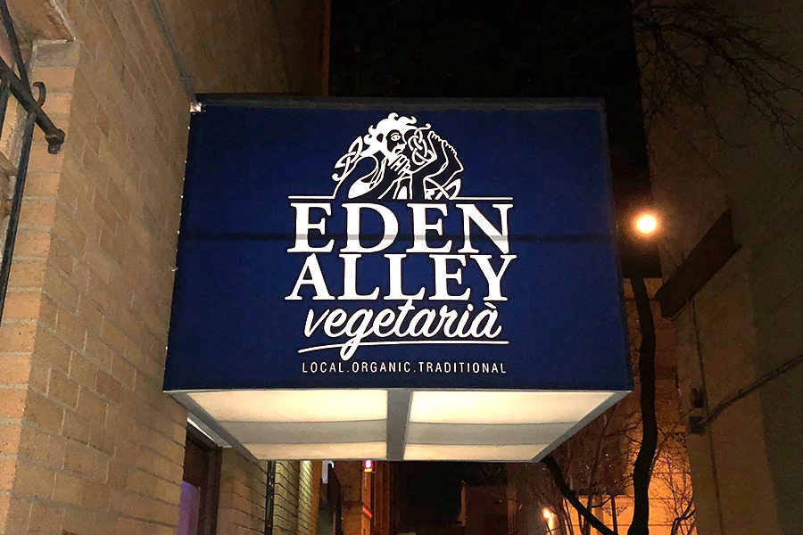 Eden Alley Vegetaria, located at 707 West 47th Street, Kansas City, Missouri 64112.