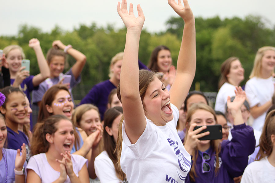 Purple and White Spirit Fight