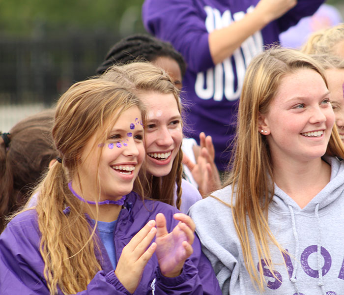 Purple and White Spirit Fight