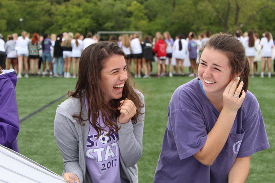 Purple and White Spirit Fight