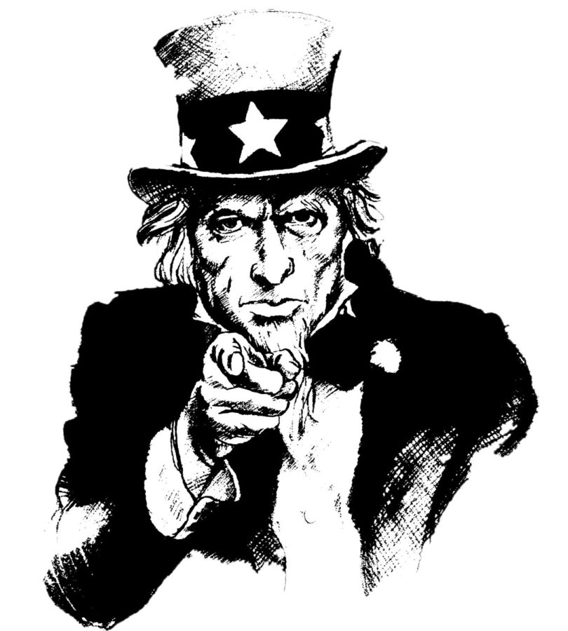 Uncle Sam shouldn’t just want men. Women should be responsible for answering the call as well. 

(Photo by MCT Campus)
(Illustration by Ava Rawson)