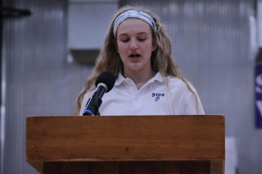 Sophomore Mikayla Gunther was elected as Executive Secretary last spring, following her speech on March 28, 2018. Speeches and elections for Executive Officer positions will be held March 19.