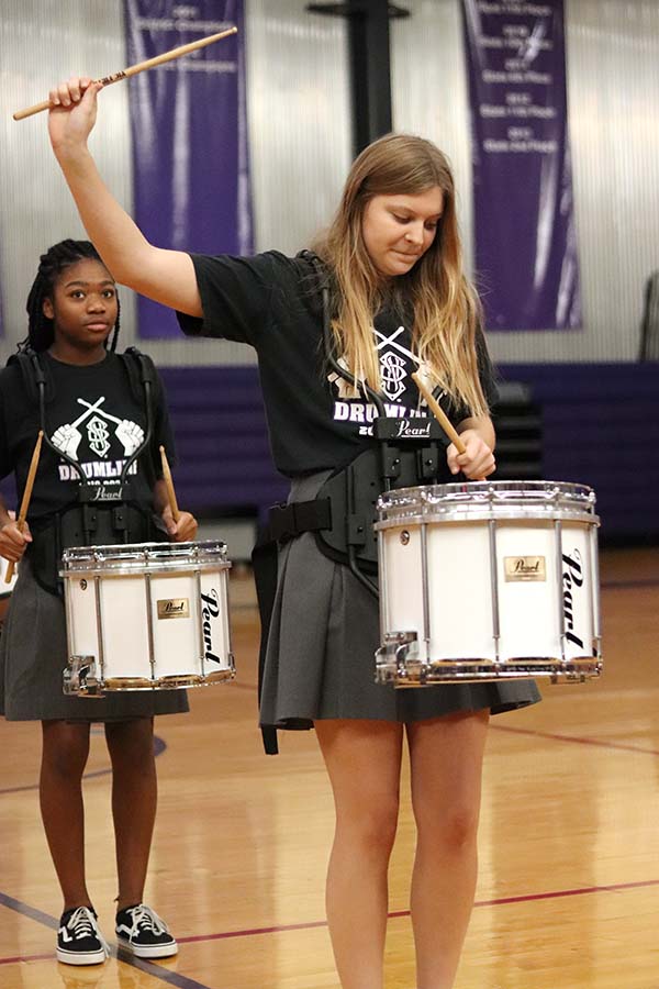 Rivalry Basketball Game Pep Assembly: Photo Gallery