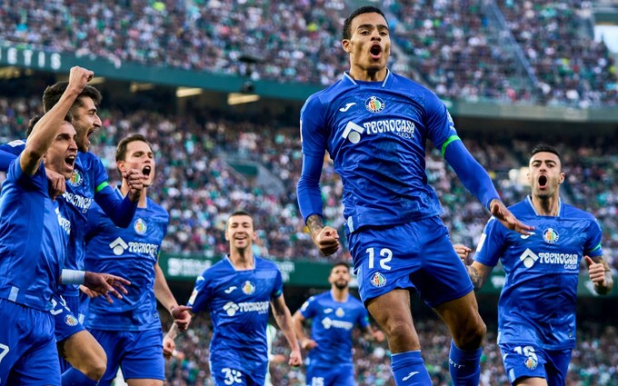 Midfielder Mason Greenwood has scored five goals for club team Getafe and played in 18 matches.