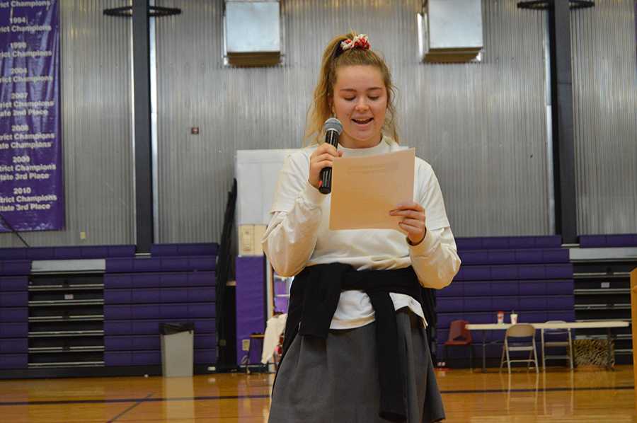 Executive Student Council Officer Speeches