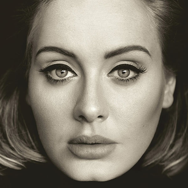 The album cover for Adele's "25" (Photo courtesy Amazon)