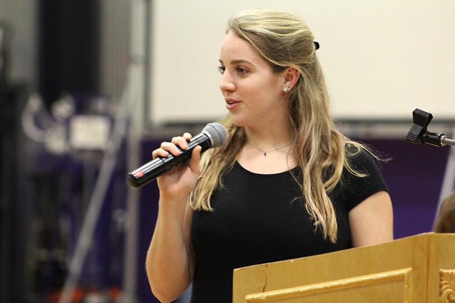 Alumna Anna Romano speaks about her younger sister, Izzy, signing to play at Northwest Missouri State