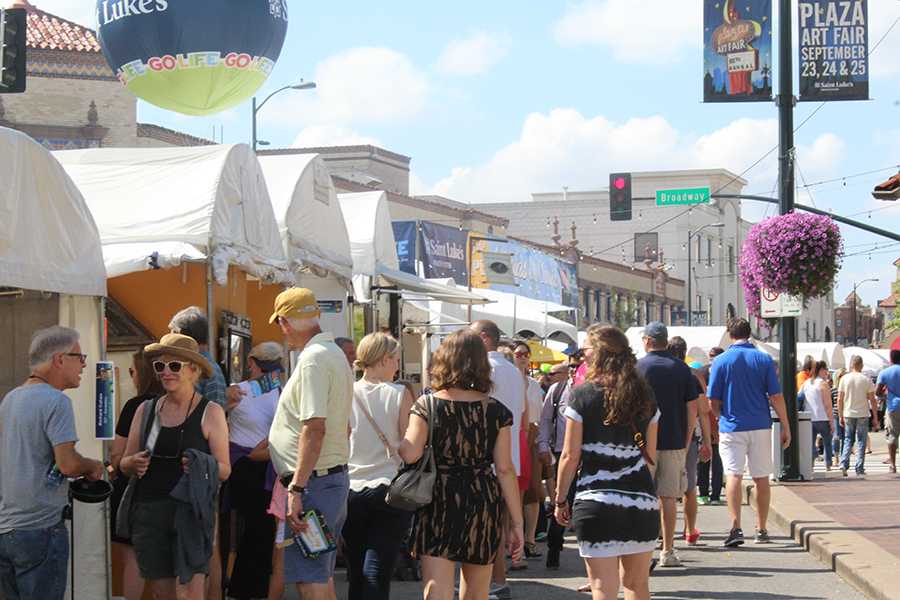 Creativity at Plaza Art Fair Entertains Kansas City