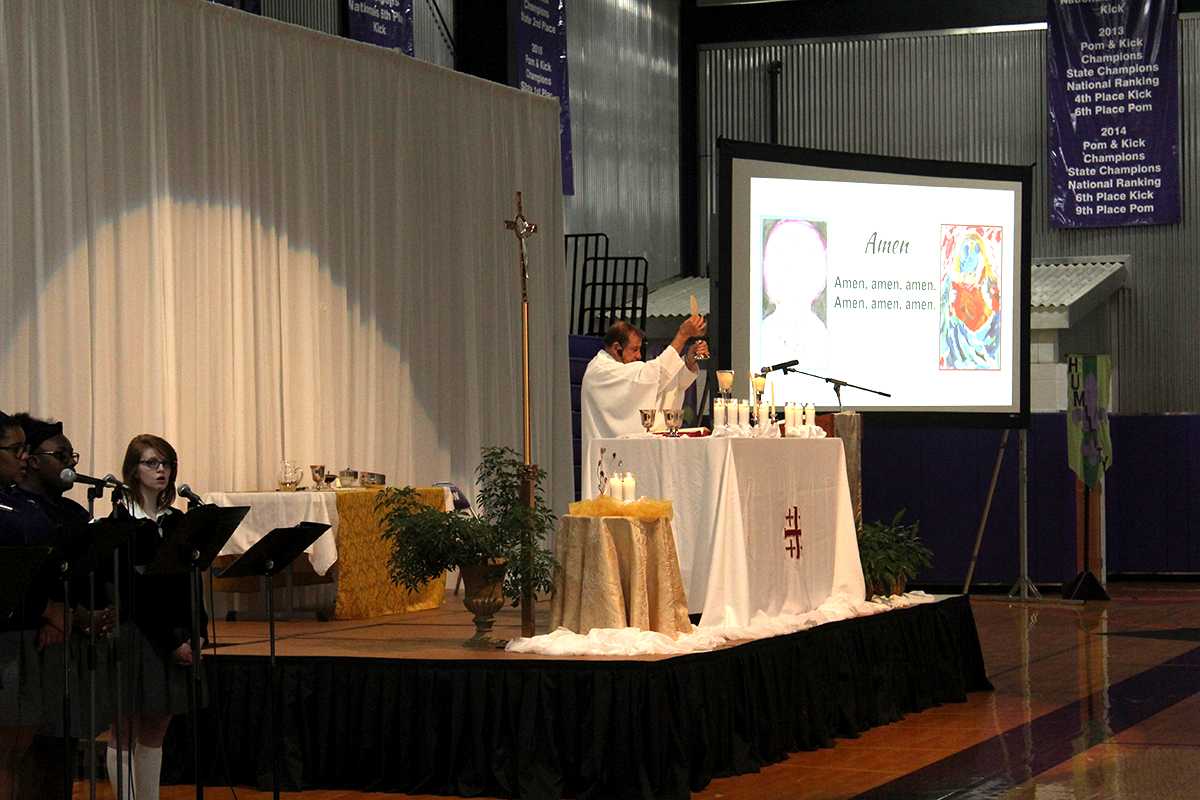 Father Daughter Grandfather Mass Photo Gallery