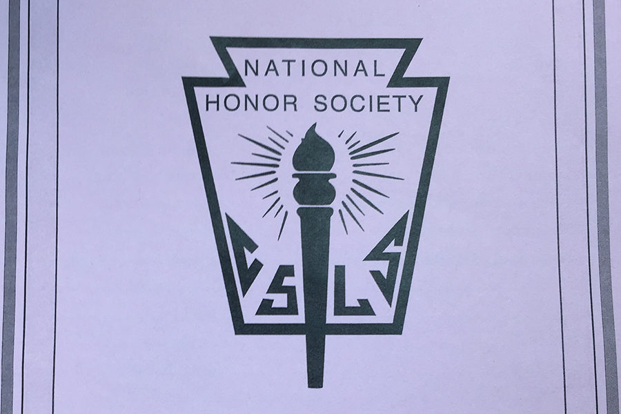 National Honor Society inducted 43 new members Wednesday, April 19. 