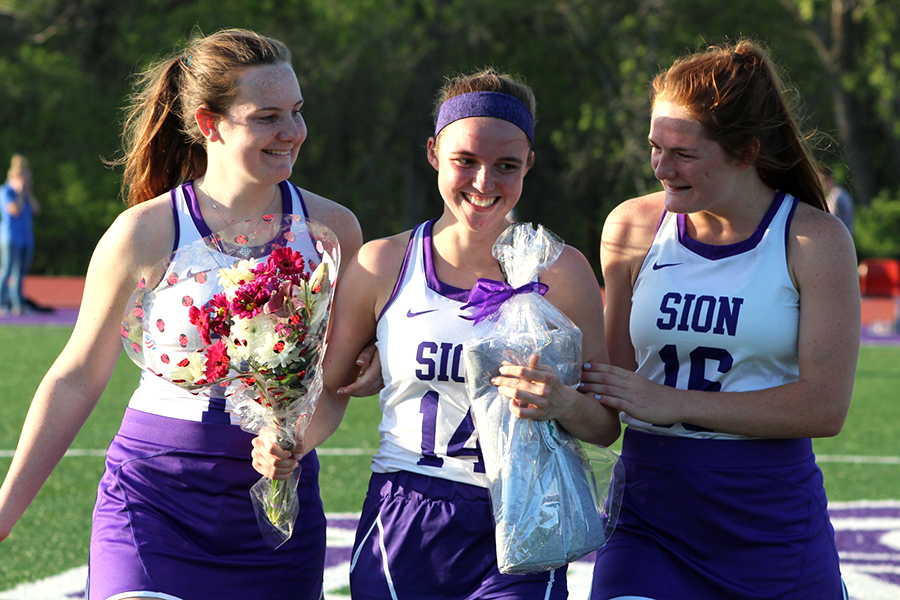 Lacrosse Victory on Senior Night