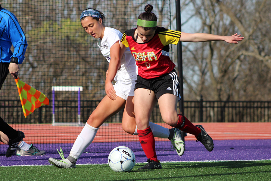 Varsity Soccer Defeats Divine Savior Holy Angels