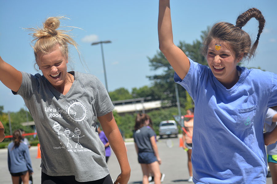 Dodgeball and Firefighters Highlight Freshman Field Day