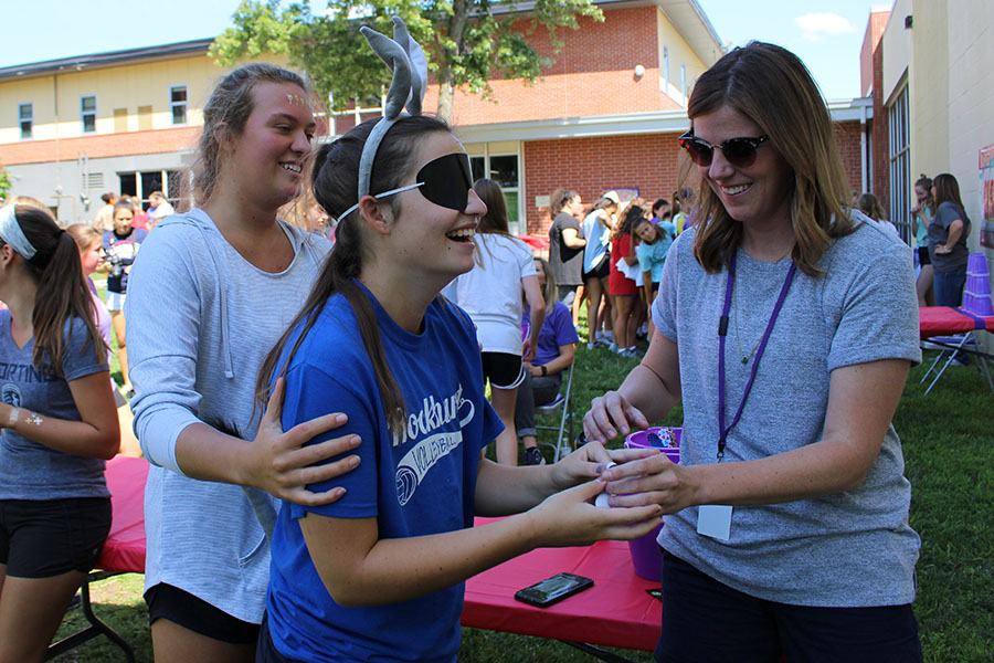 Dodgeball and Firefighters Highlight Freshman Field Day