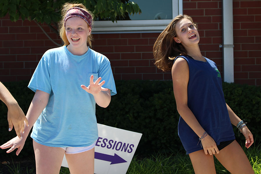 Dodgeball and Firefighters Highlight Freshman Field Day