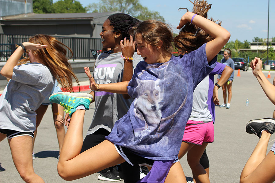 Dodgeball and Firefighters Highlight Freshman Field Day