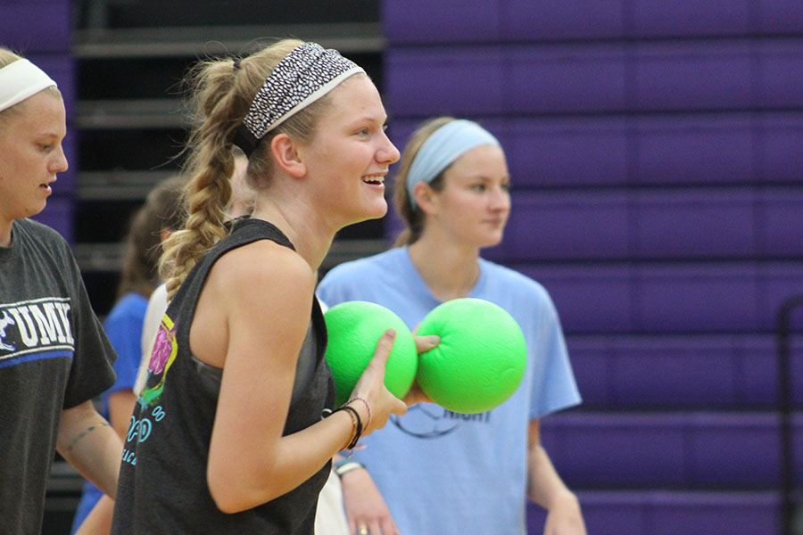 Dodgeball and Firefighters Highlight Freshman Field Day