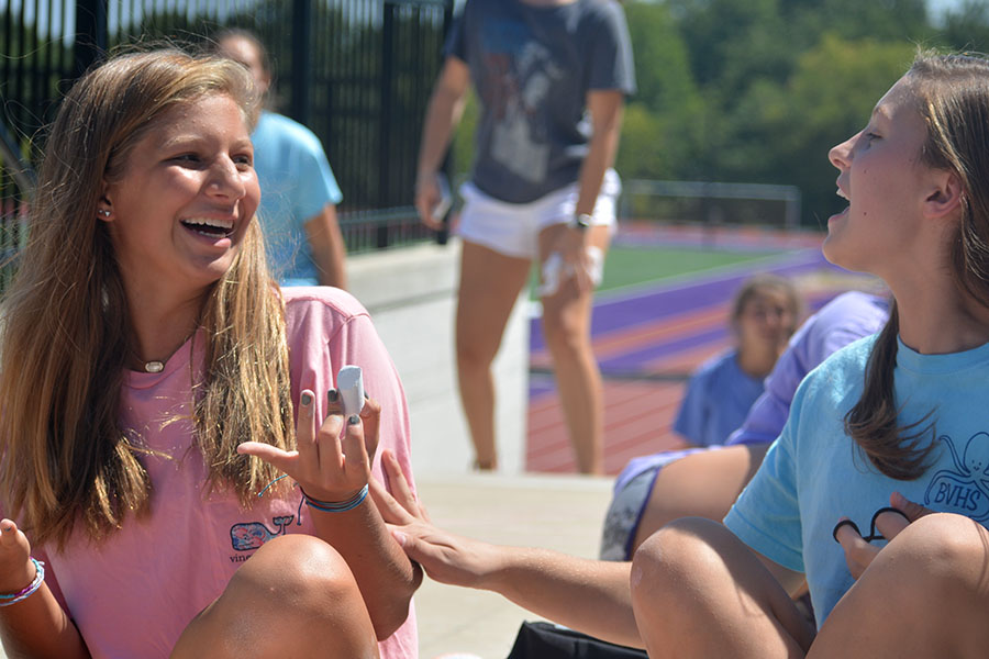 Dodgeball and Firefighters Highlight Freshman Field Day