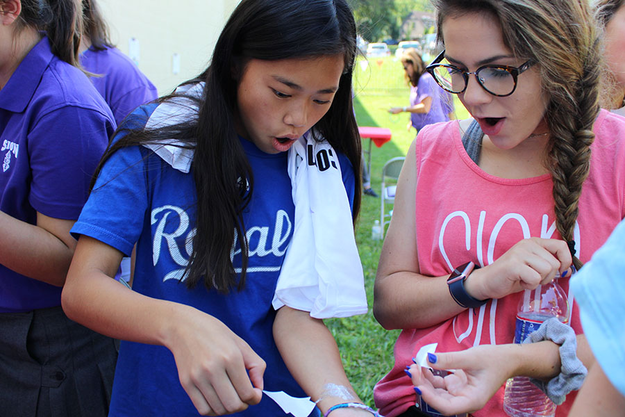 Dodgeball and Firefighters Highlight Freshman Field Day