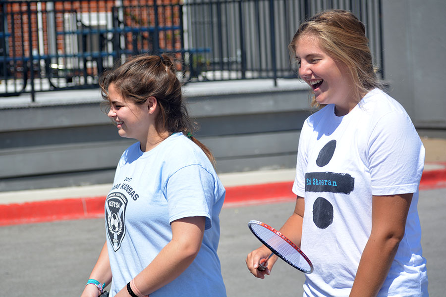 Dodgeball and Firefighters Highlight Freshman Field Day