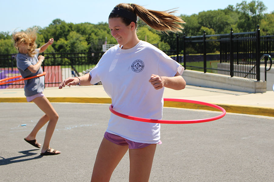 Dodgeball and Firefighters Highlight Freshman Field Day