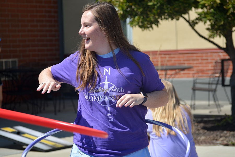 Dodgeball and Firefighters Highlight Freshman Field Day