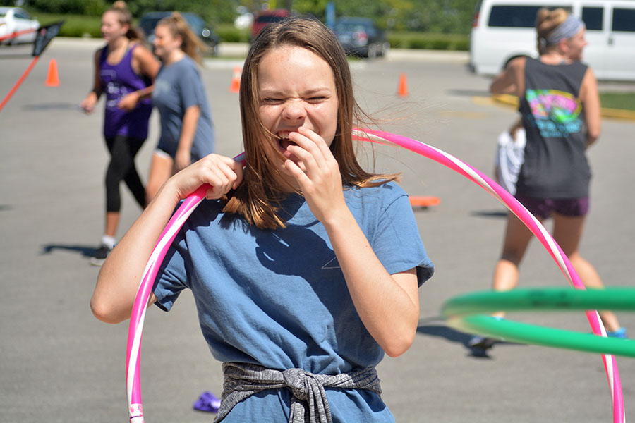 Dodgeball and Firefighters Highlight Freshman Field Day