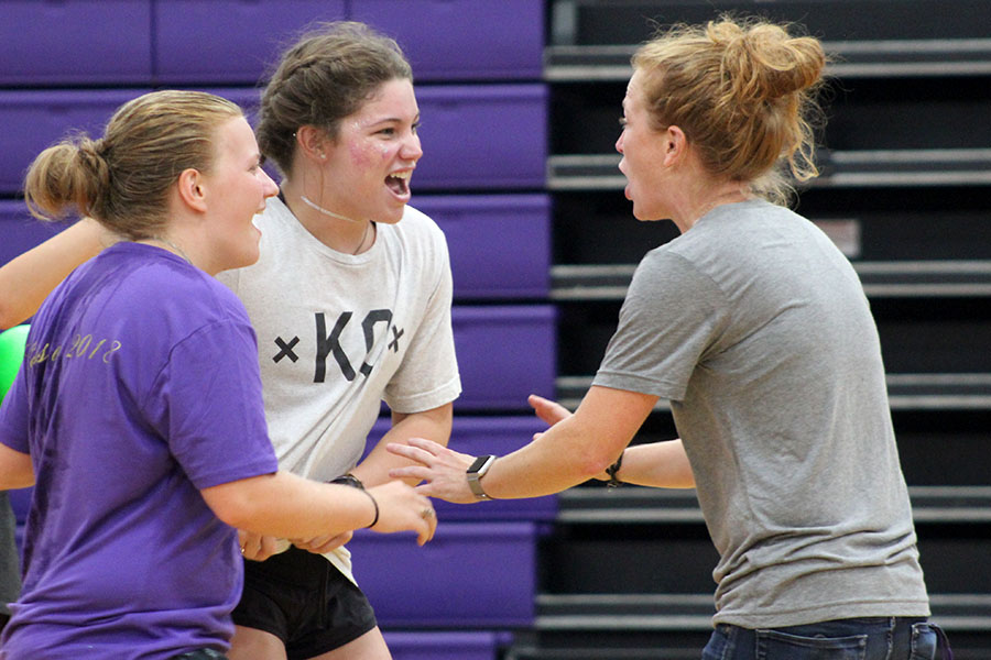 Dodgeball and Firefighters Highlight Freshman Field Day