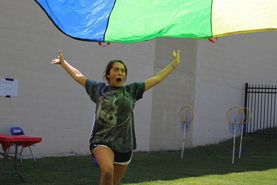 Dodgeball and Firefighters Highlight Freshman Field Day