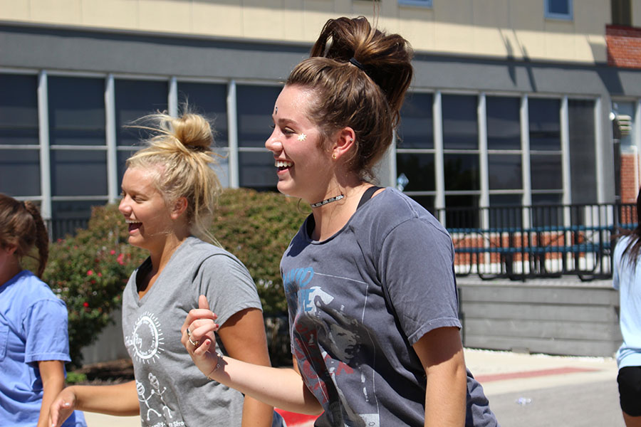 Dodgeball and Firefighters Highlight Freshman Field Day