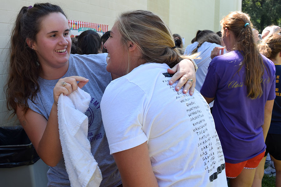 Dodgeball and Firefighters Highlight Freshman Field Day