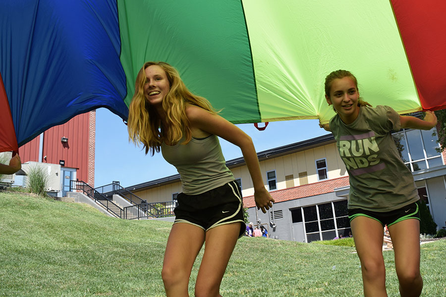 Dodgeball and Firefighters Highlight Freshman Field Day