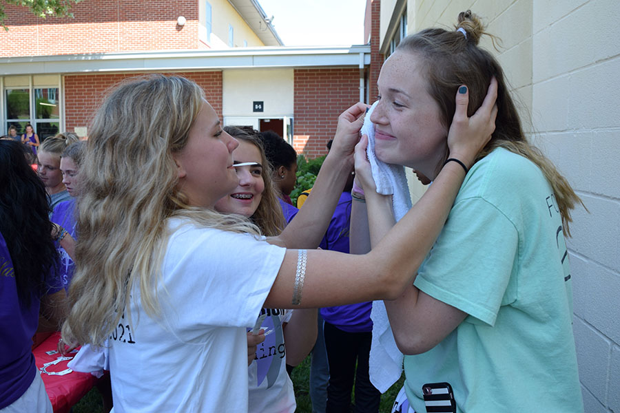 Dodgeball and Firefighters Highlight Freshman Field Day