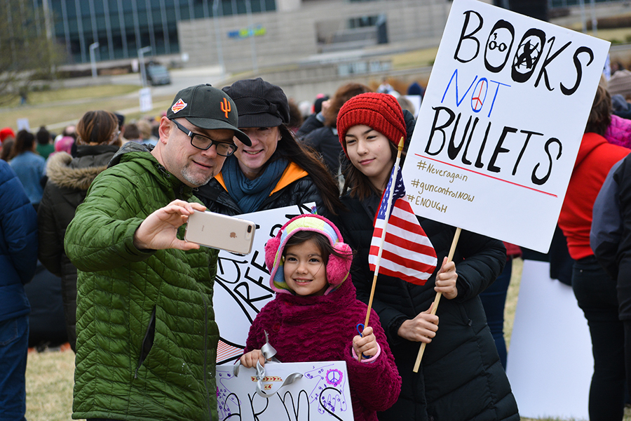 Thousands Gather for Gun Control