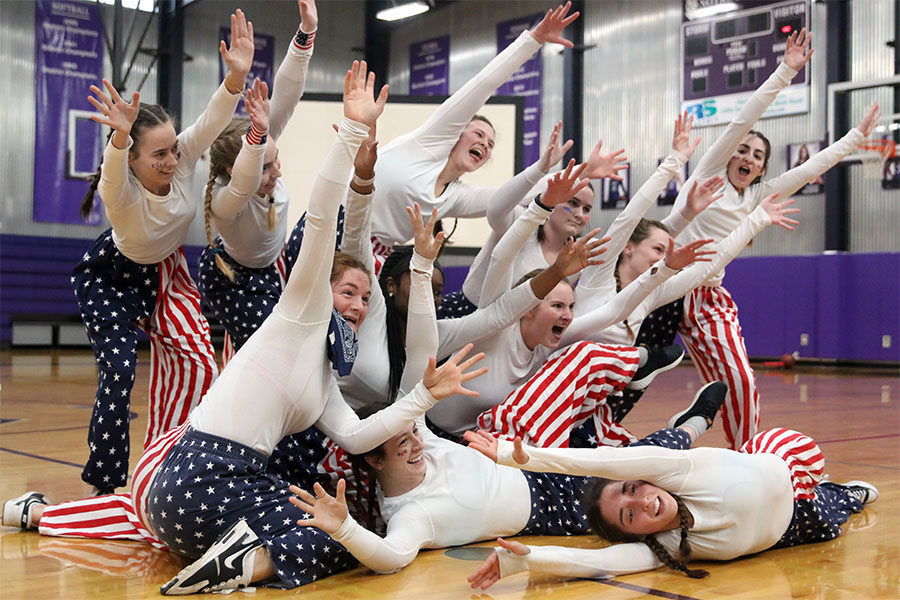 Performing the senior Sion Olympics dance, seniors on student council dance to the song “American Idiot” by Green Day March 2. Each year, every grade is given a country to dress up in theme as and seniors are always USA.