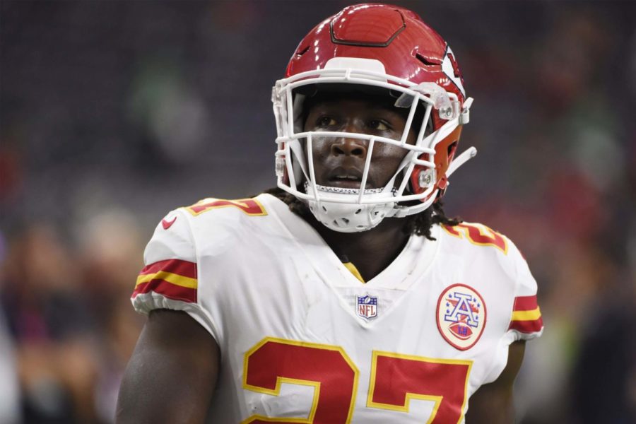 Kareem Hunt was released from the Chiefs after a video was released of him assaulting a woman Nov. 30. 