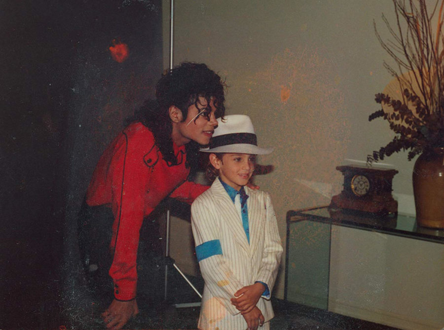 Michael Jackson and Wade Robson in "Leaving Neverland." (Amos Pictures/IMDb/TNS)